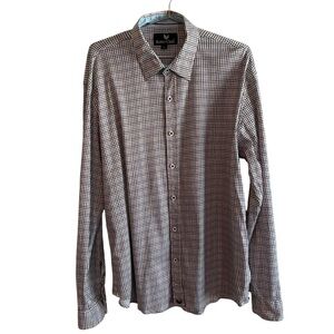 Buttercloth Mens Shirt Button Down Long Sleeve Cotton Business Casual Relaxed XL